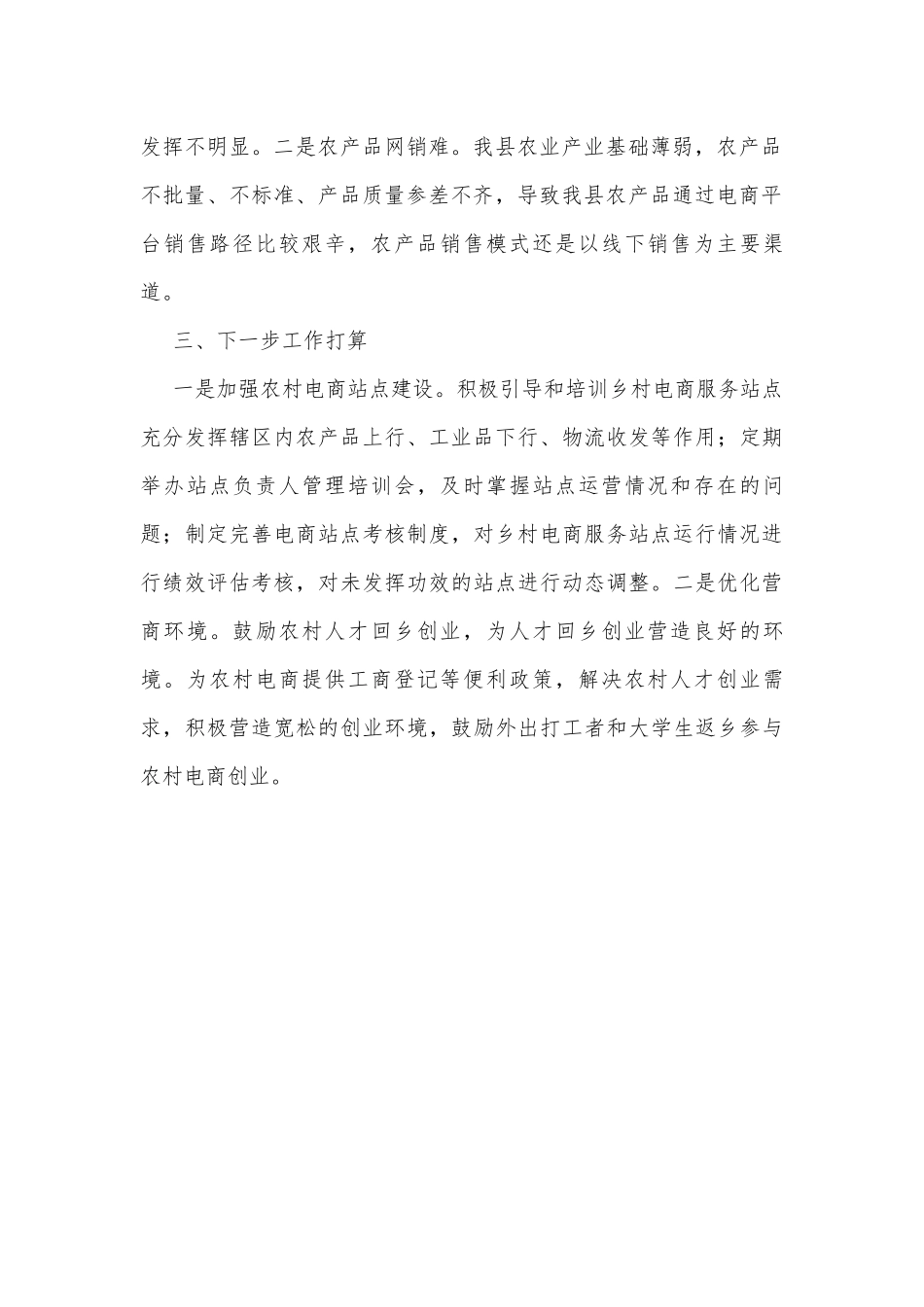 农村电子商务发展调研报告.docx_第2页