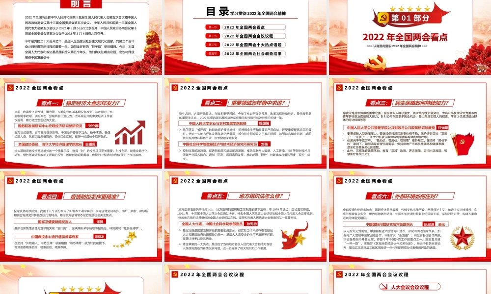 全国两会新征程传递哪些发展新信号PPT模板.pptx