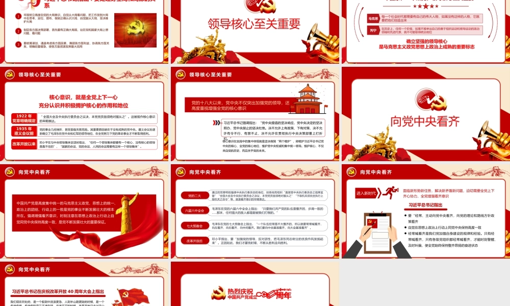 党的历史视角下的“四个意识”.pptx