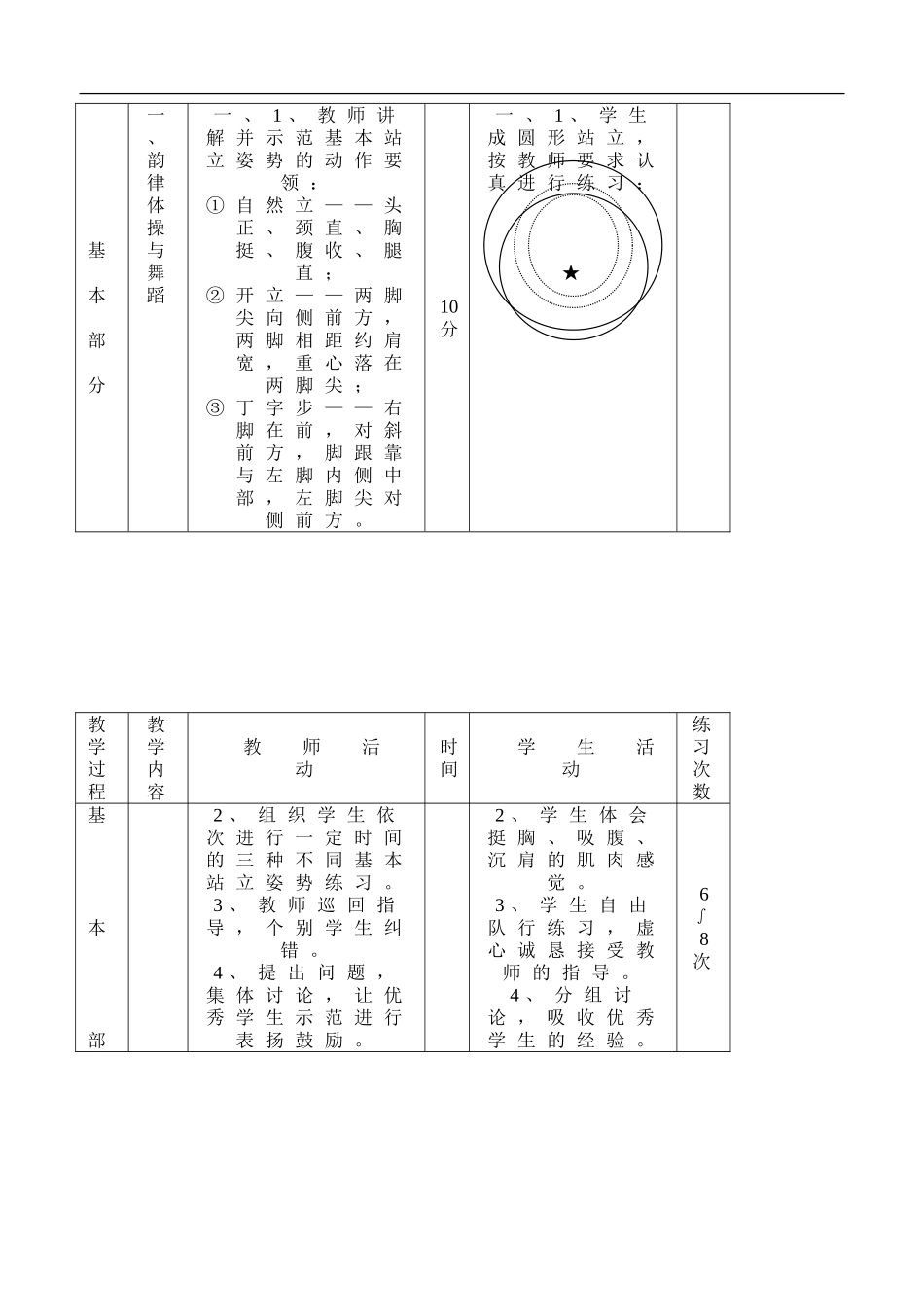 初中体育教案全集 (2).doc_第2页