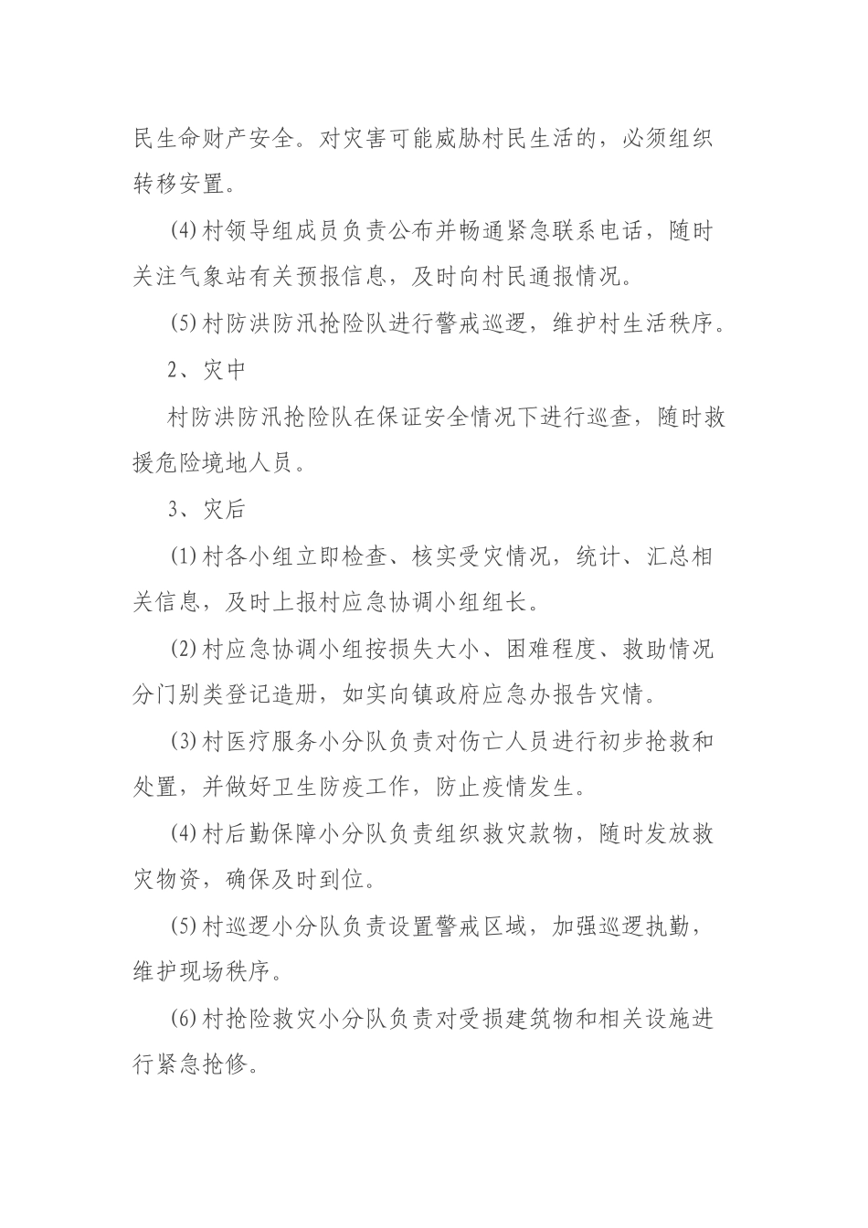 村级防汛应急预案.docx_第3页