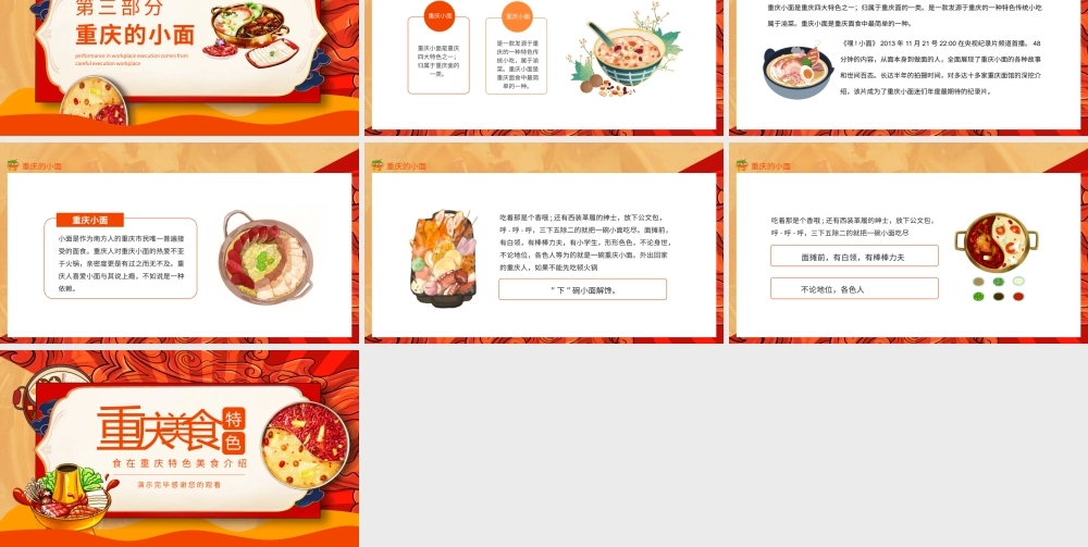 食在重庆特色美食介绍动态PPT模板.pptx