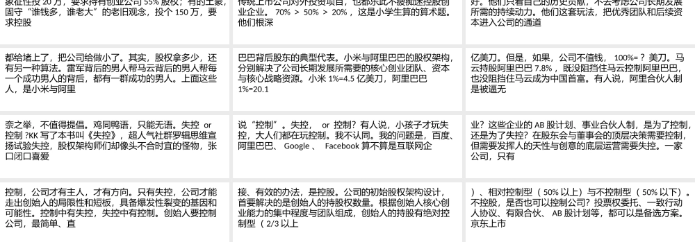创业者必看：合伙人股权的进入机制与退出机制.pptx