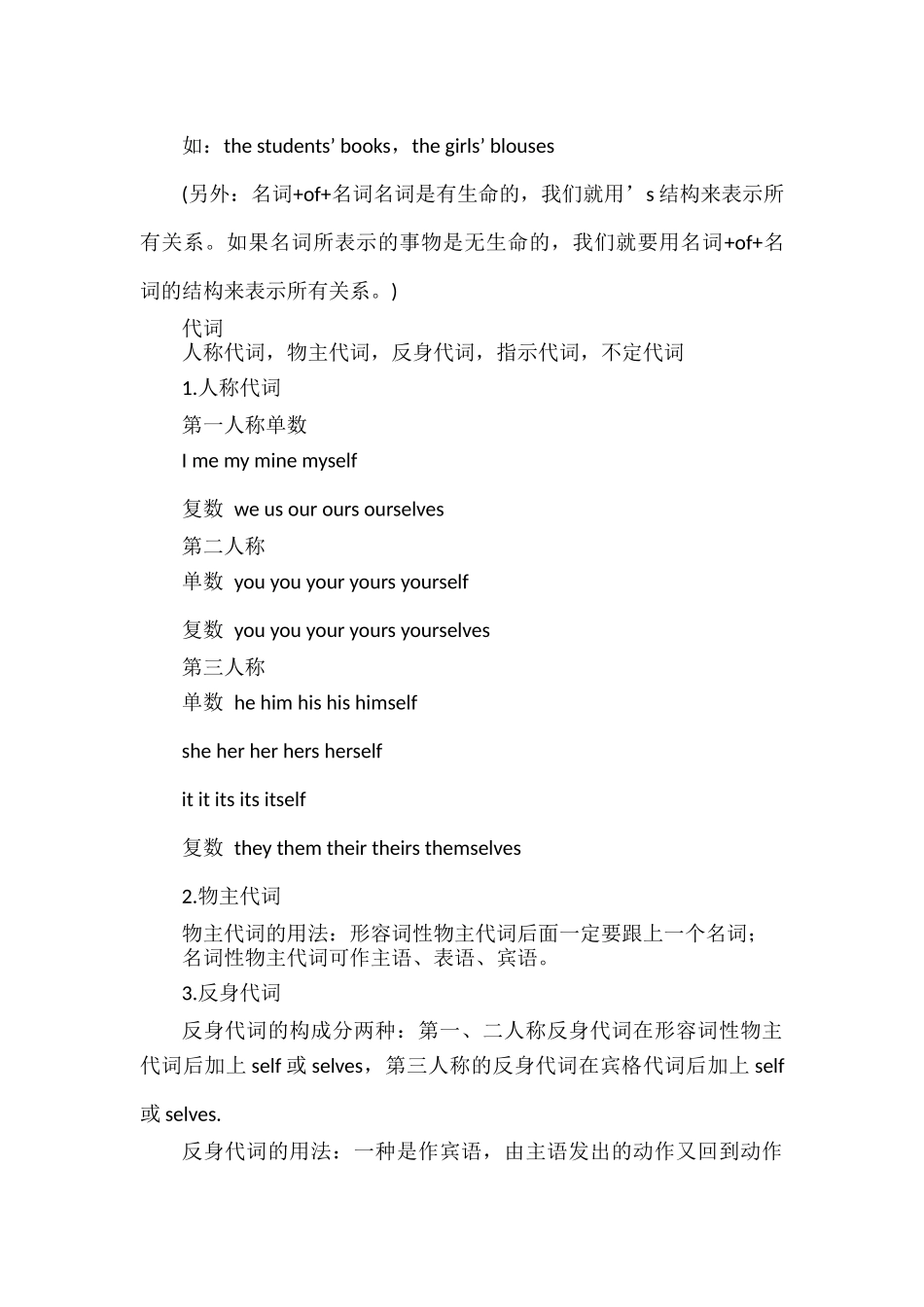 初中英语词性时态从句必考句型大全.docx_第2页