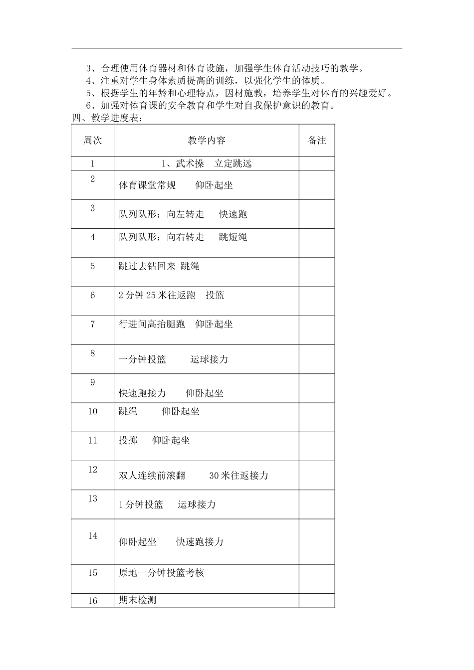 小学体育六年级下册体育教案.doc_第2页