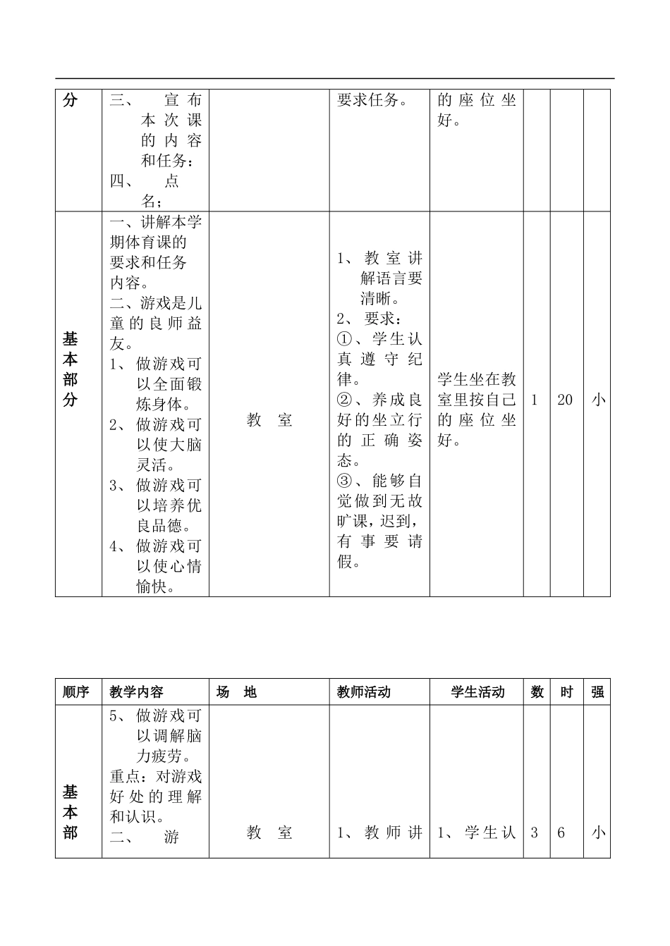 小学三年级体育教案全集全册.doc_第2页