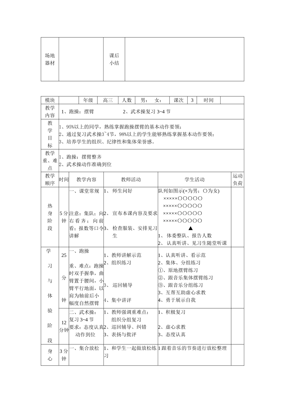 高三体育教案-.doc_第2页