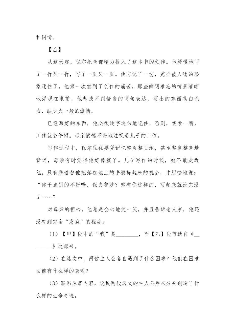 中考语文能力提升练习专题-名著导读部编人教版九年级上册.docx_第3页