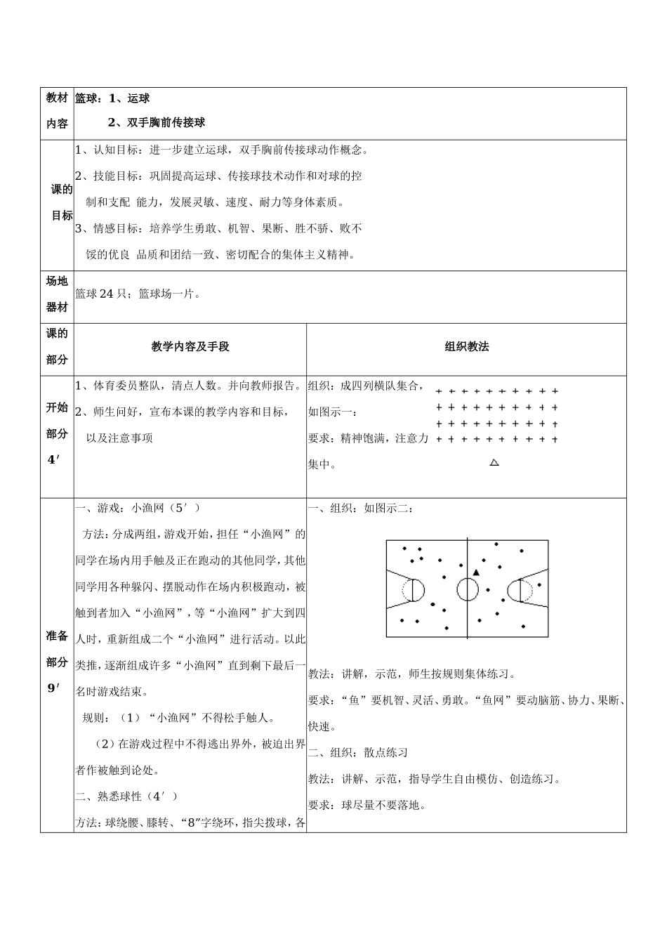 高中体育公开课教案.doc_第1页