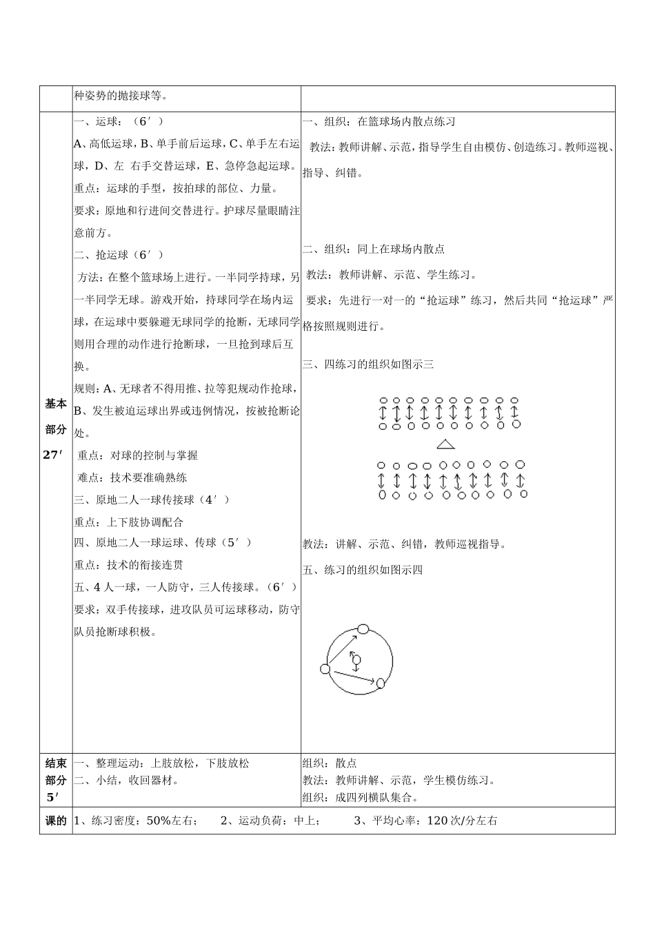 高中体育公开课教案.doc_第2页