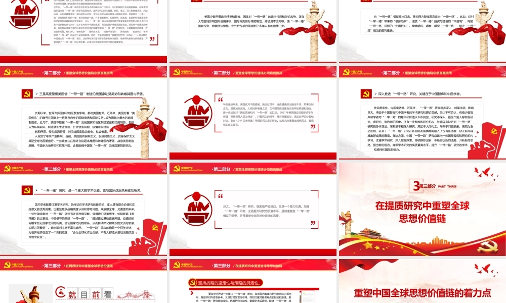 重塑中国全球思想价值链的着力点PPT课件（带内容）.ppt