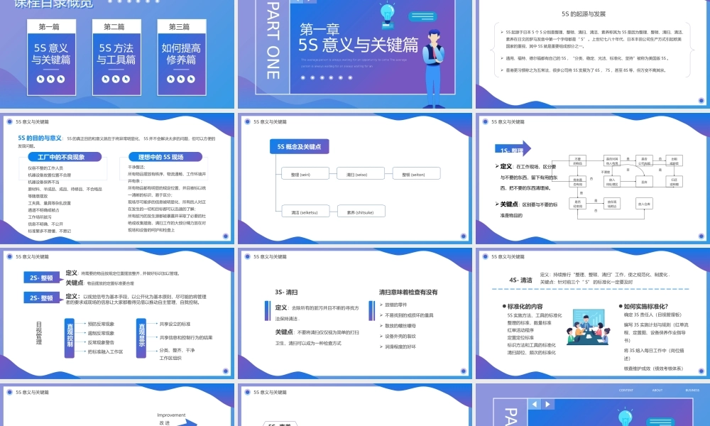 蓝紫色渐变企业管理之办公室5S管理制度PPT课件（带内容）.pptx