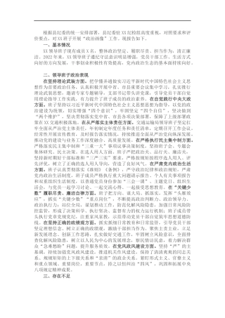 领导班子整体政治画像.docx