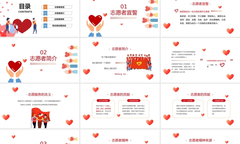 2022中国志愿者服务日主帮助他人服务社会PPT课件（带内容）.ppt