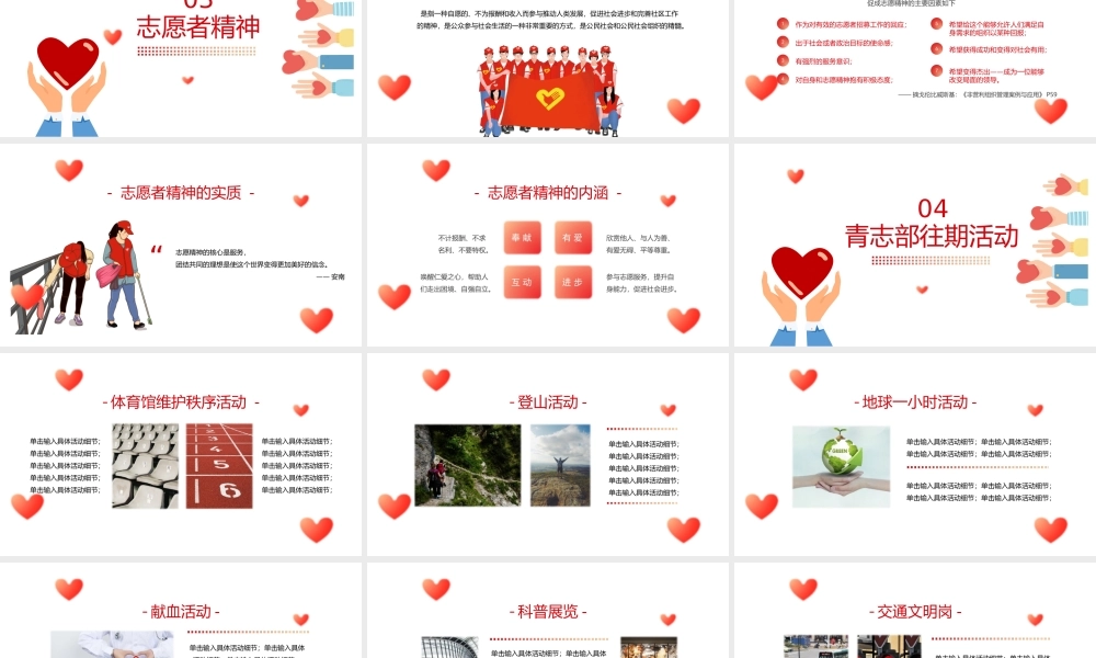 2022中国志愿者服务日主帮助他人服务社会PPT课件（带内容）.ppt