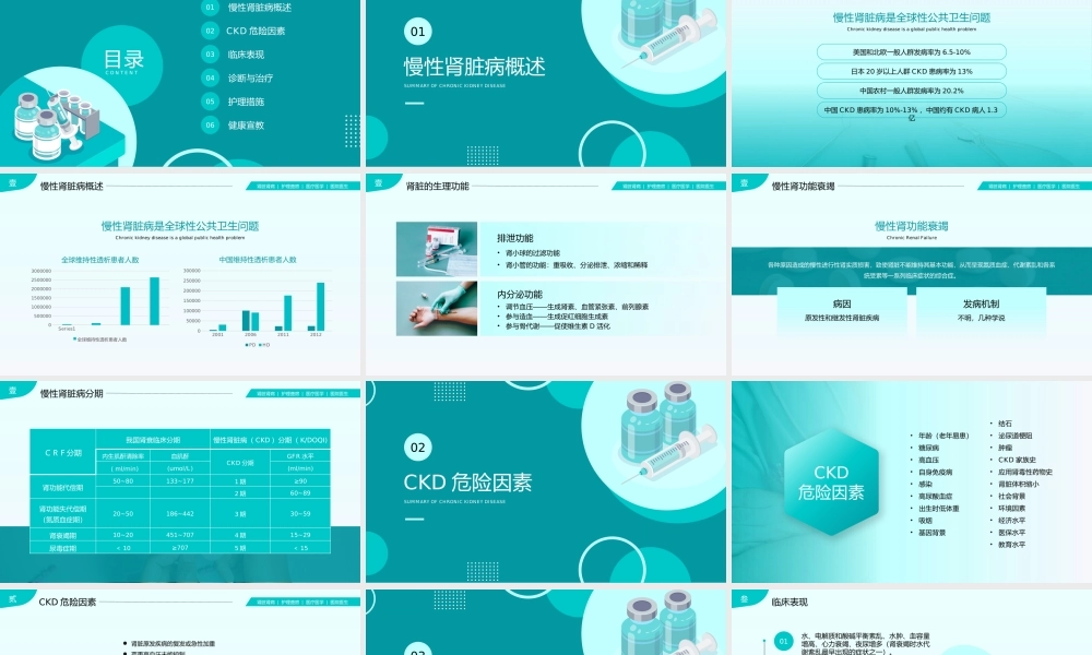 肾炎肾衰竭肾病护理查房PPT课件（带内容）.pptx