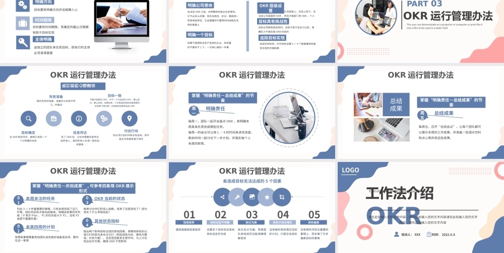 OKR工作法介绍培训PPT课件（带内容）.pptx