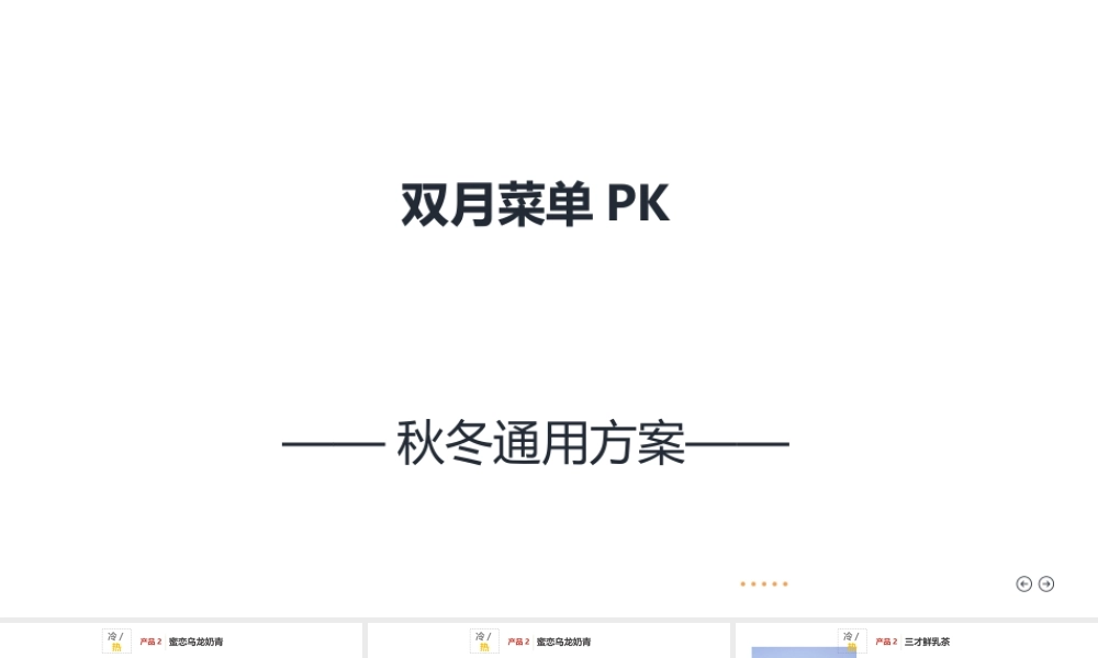 通用菜单pk秋冬饮品-.pptx