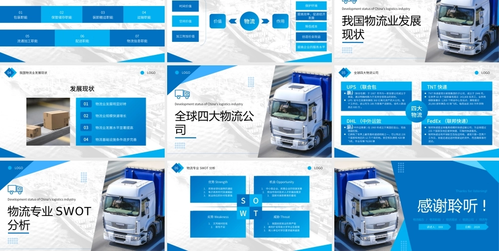 物流运输专业介绍PPT课件（带内容）.ppt
