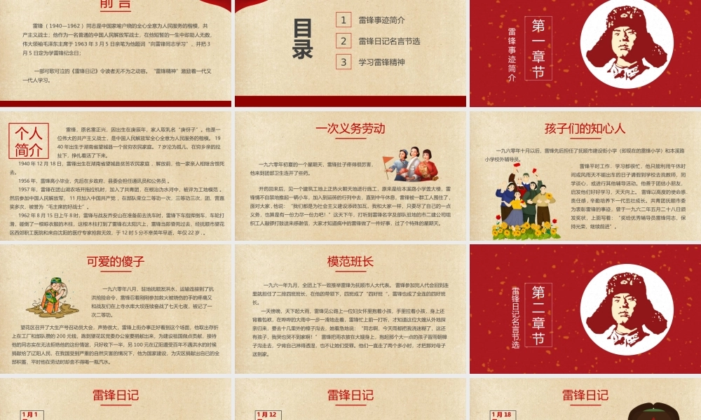 学雷锋纪念日学雷锋争做时代新公民PPT课件（带内容）.ppt