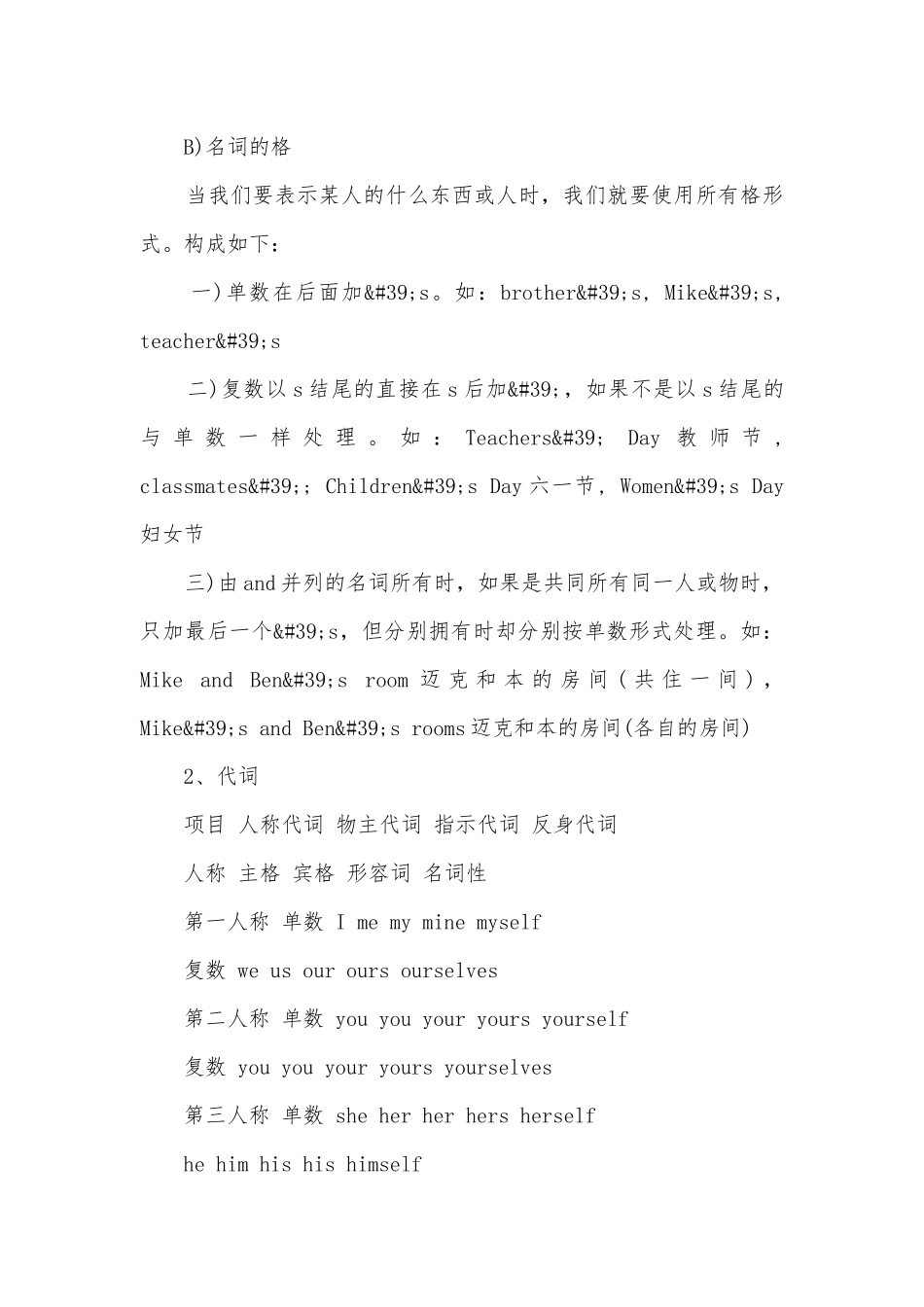 初一英语必考总复习知识点考点总结归纳知识点考点总结归纳年.docx_第3页