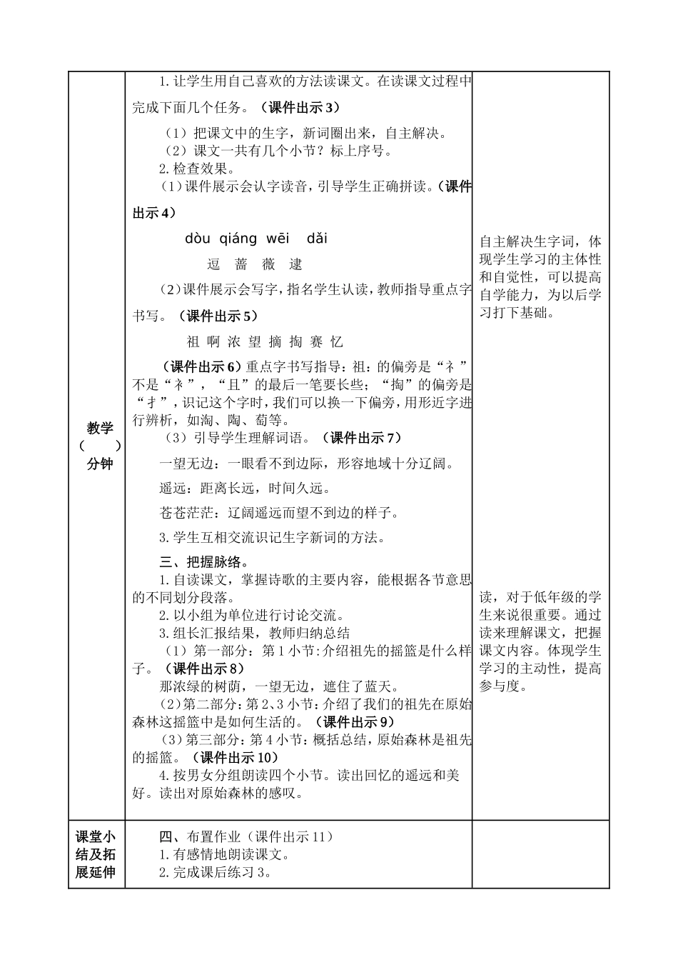 小学语文二年级下23 祖先的摇篮教案.doc_第2页