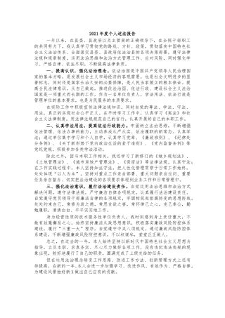 2021年度个人述法报告.docx