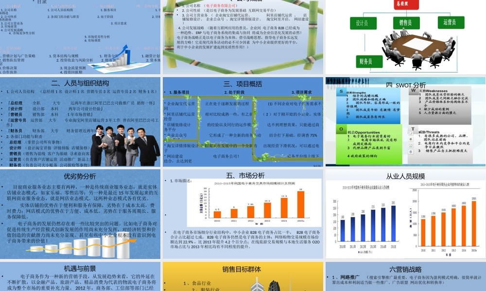 电子商务公司星科创业孵化器入住申请.pptx