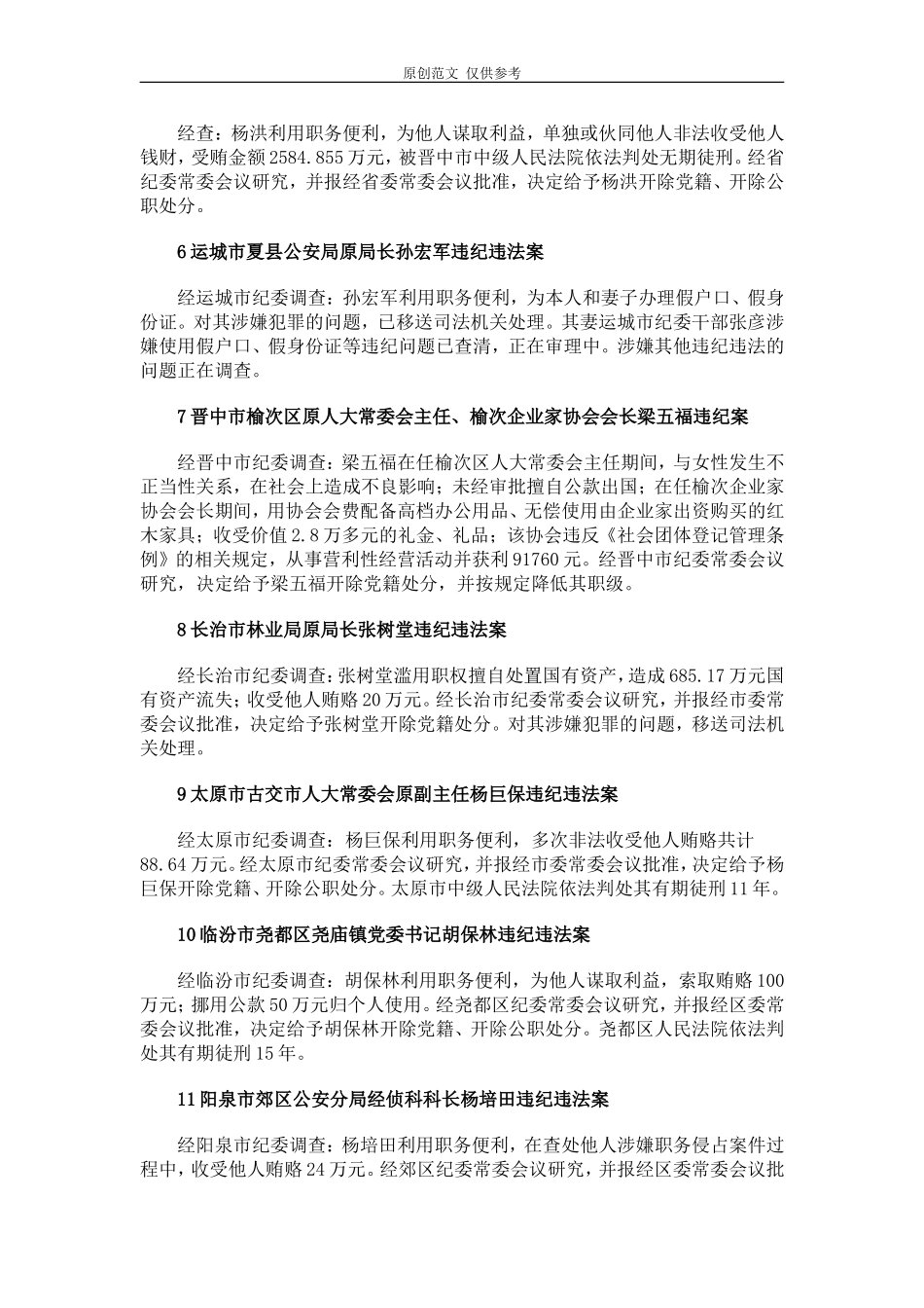 （原创）我省6名厅级、119名处级干部违纪受处分.doc_第3页