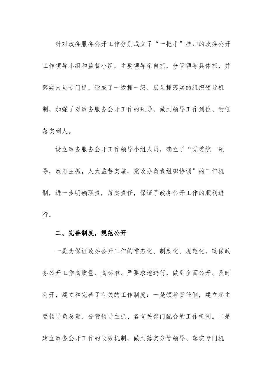 城管大队政务公开工作总结汇报材料.docx_第2页