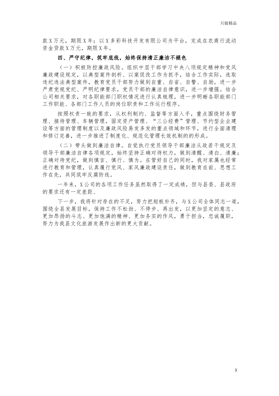 2021年文旅公司述职报告.docx_第3页