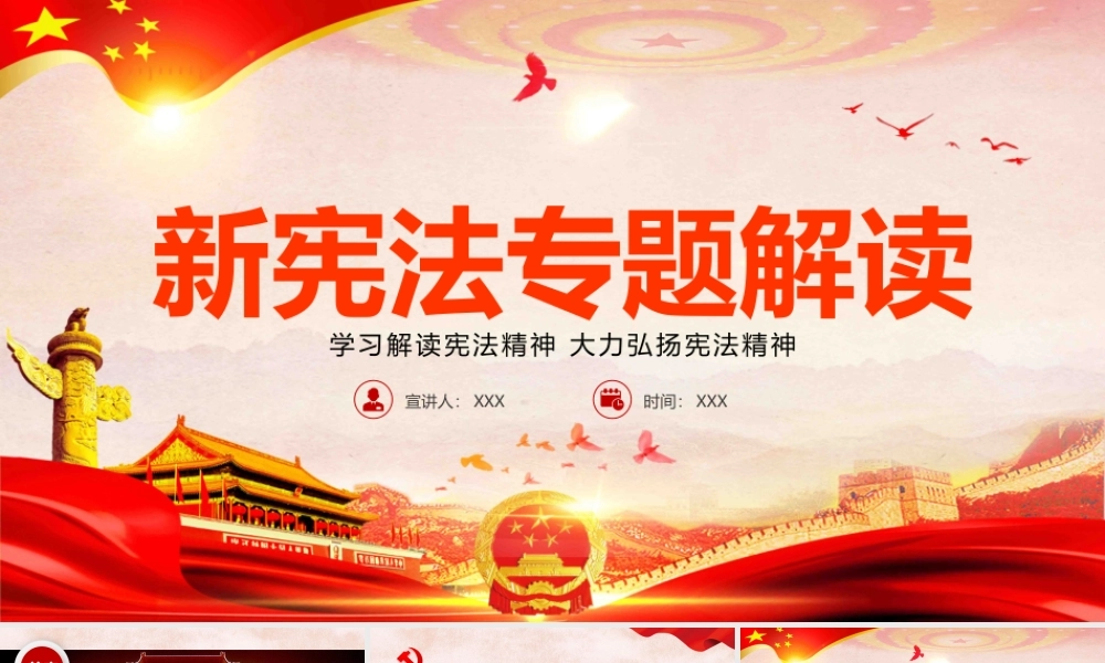 学习解读宪法精神 大力弘扬宪法精神PPT.pptx