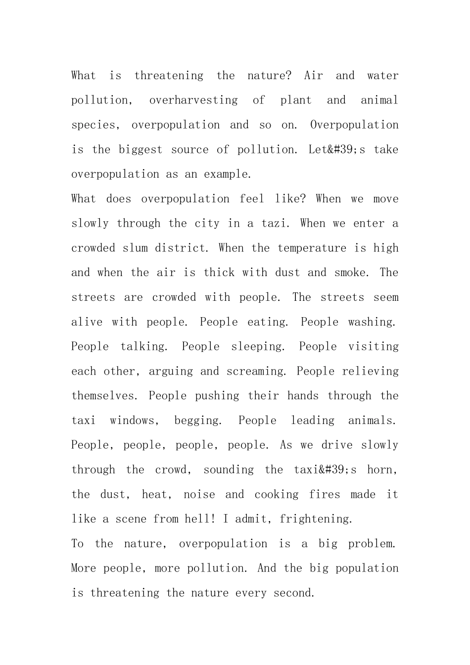 2021保护环境的英文演讲稿篇.docx_第2页