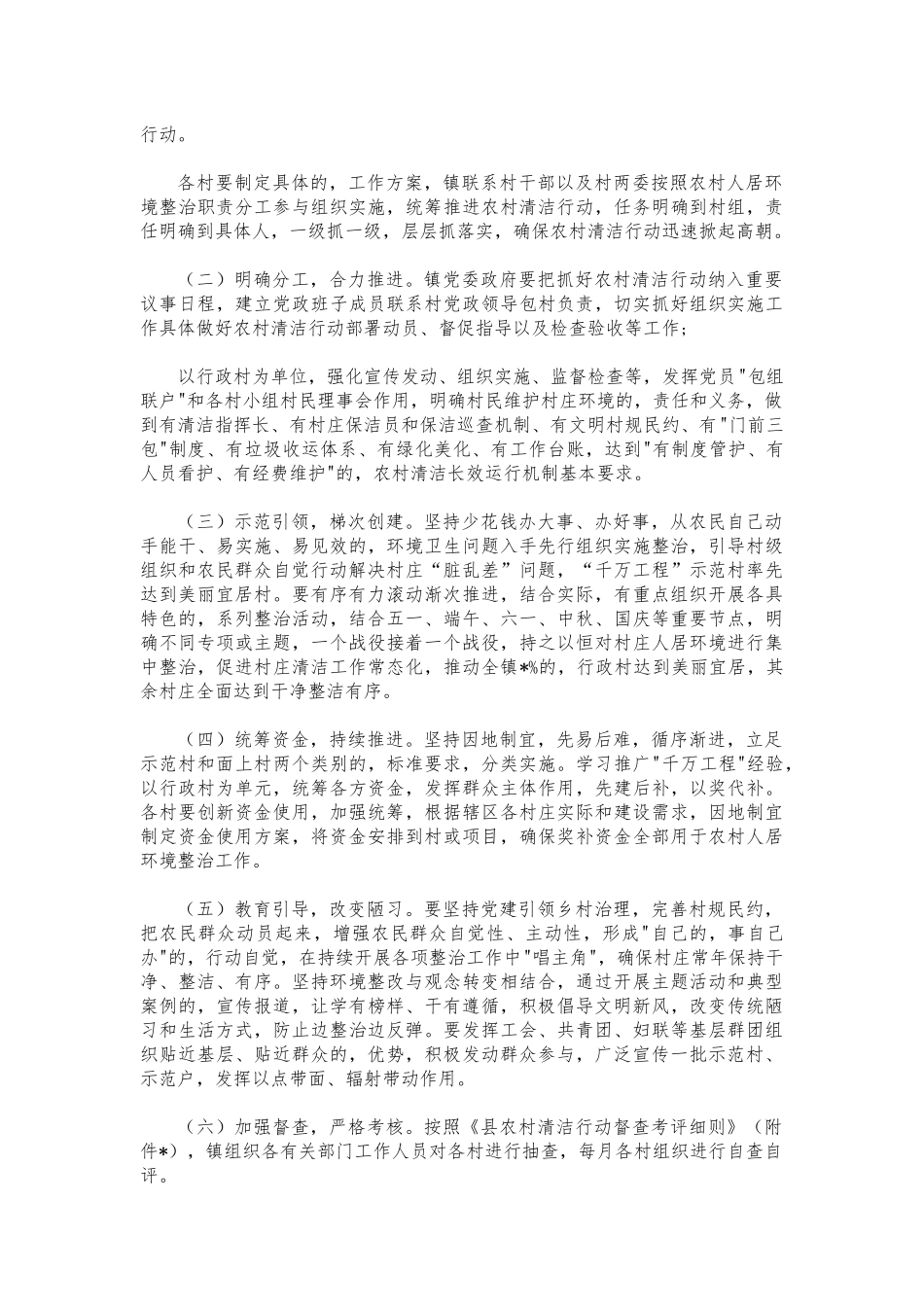 (写作交流)2021村庄清洁环境整治方案.docx_第3页