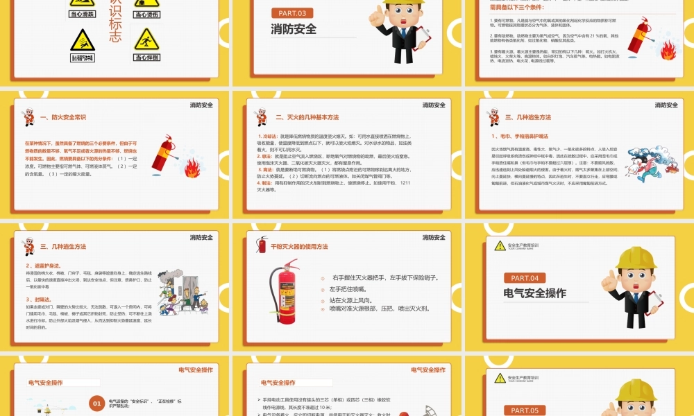 生产车间安全教育管理培训PPT课件（带内容）.pptx