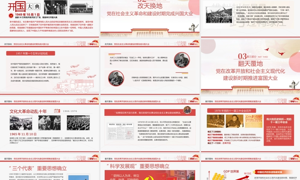 2021年党支部建设党政活动党史知识党性教育辅导党课（PPT）.pptx
