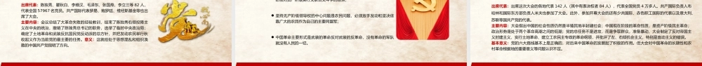 党史学习光辉历程PPT课件（带内容）.pptx