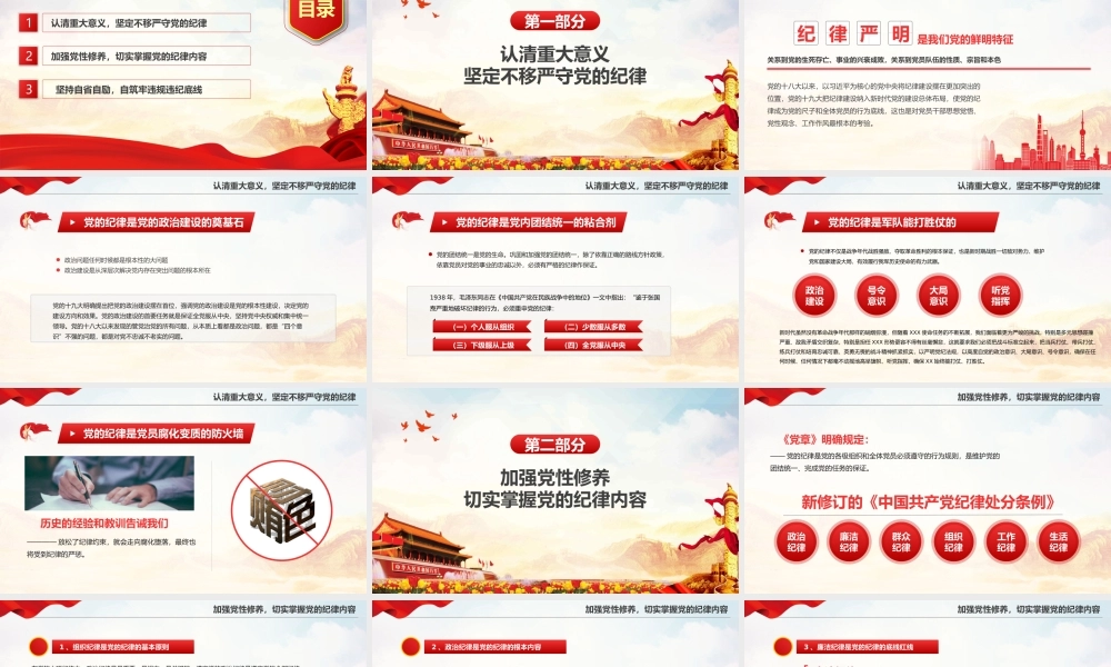 做一名新时代合格党员干部严守律己加强修养PPT培训课件（带内容）.pptx