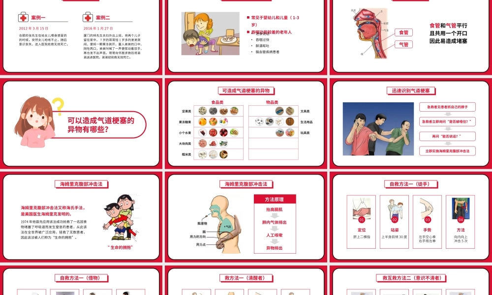 海姆里克服不冲击法-紧急解除气道梗阻瞬间挽救生命PPT培训课件（带内容）.pptx