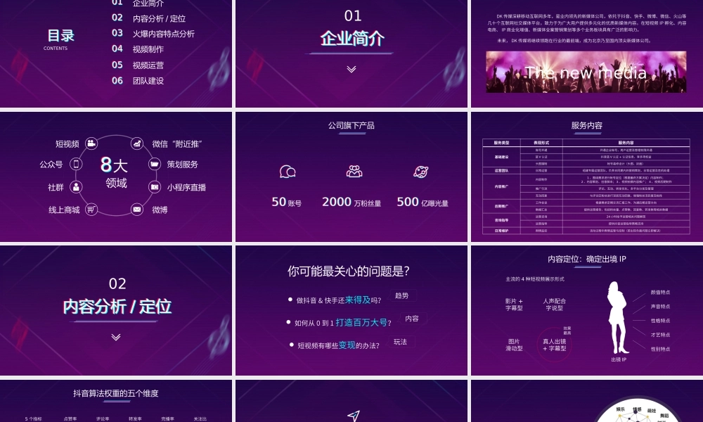 如何从零运营好一个百万抖音号运营方案PPT课件（带内容）.pptx
