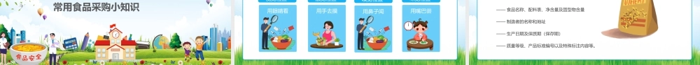 家长走进校园课堂食品安全知识主题PPT课件（带内容）.pptx
