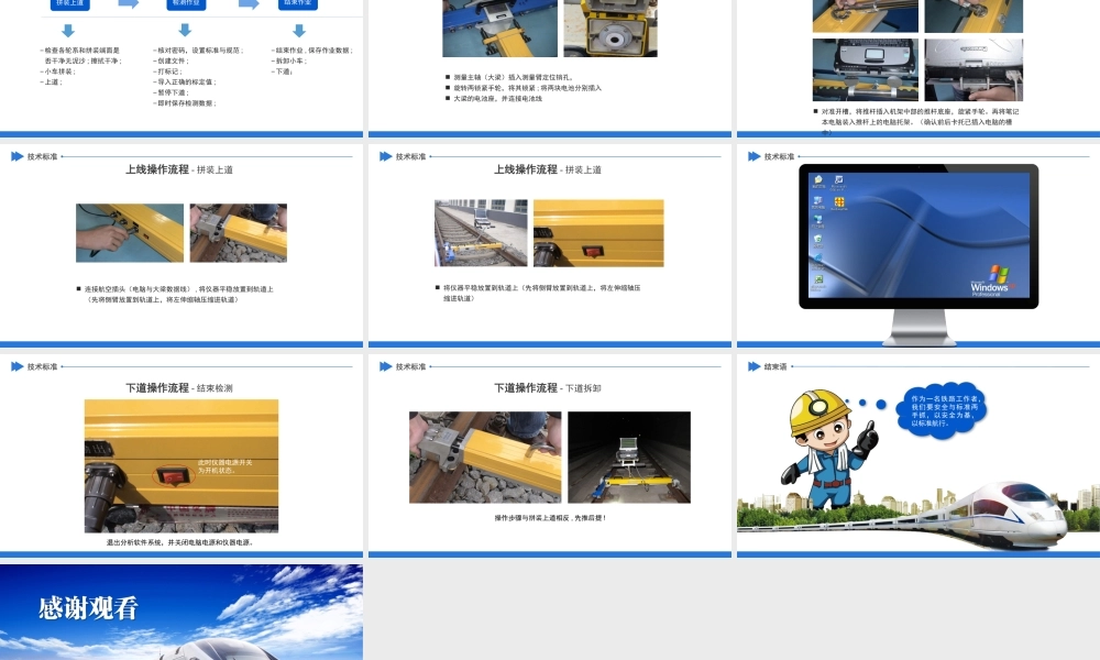 安全为基以标准航行高铁工作者PPT讲稿（带内容）.pptx