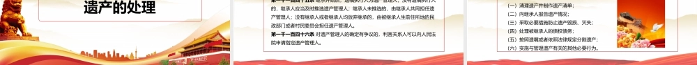 民法典第六篇继承篇全面解读PPT培训课件（带内容）.pptx