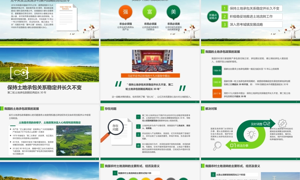 乡村振兴战略三农问题农村振兴重点解读PPT课件（带内容）.pptx