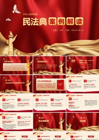 民法典案例解读学习PPT课件（带内容）.pptx