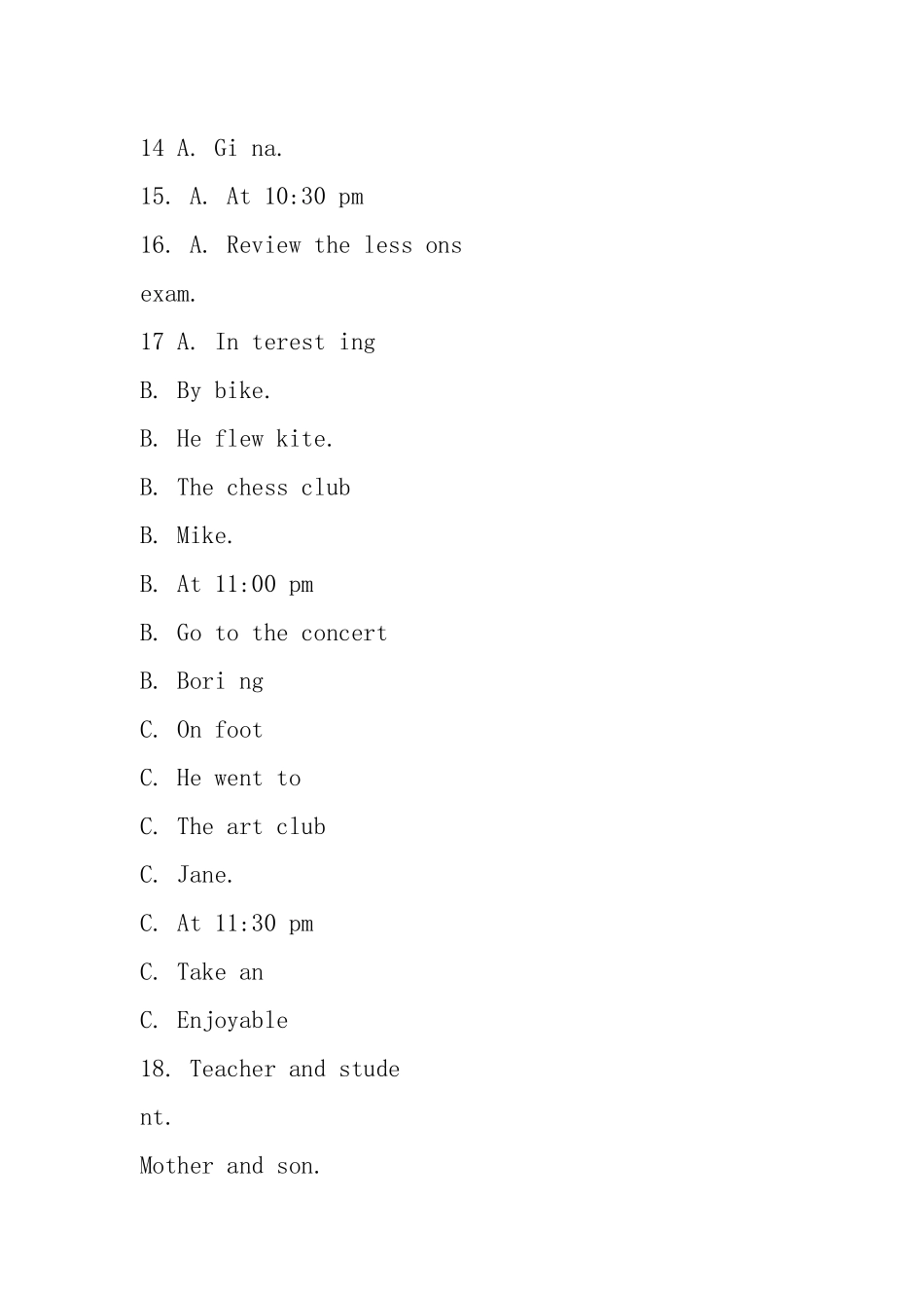 2021年成都中考英语试题真题(word高清版).docx_第3页