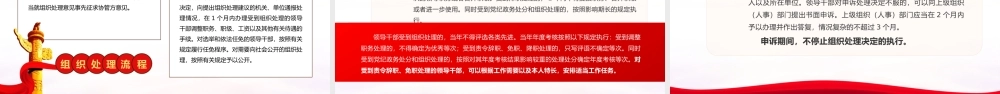中国共产党《组织处理规定（试行）》逐条解析PPT课件（带内容）.pptx