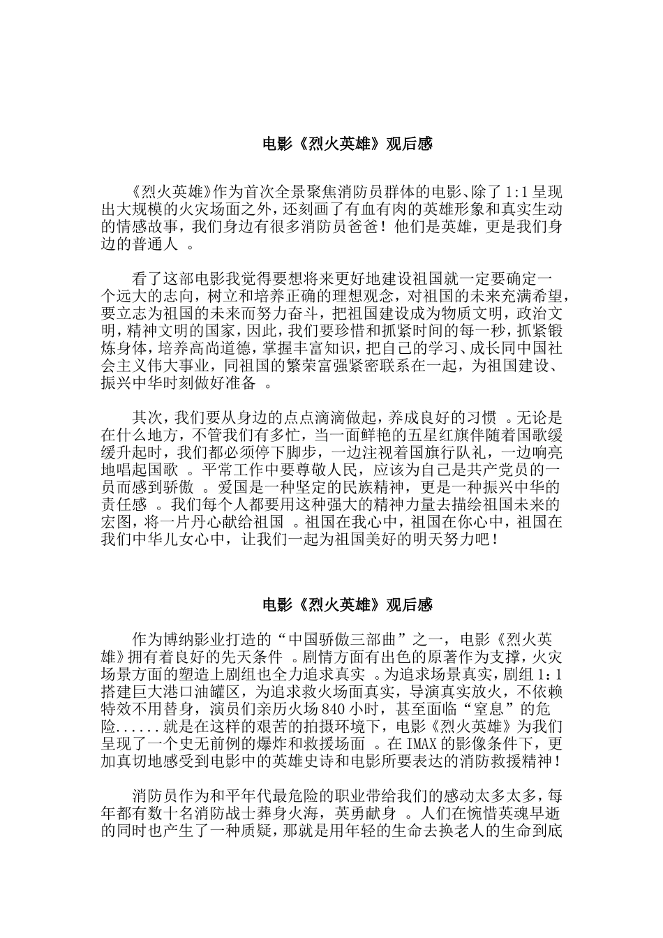 总结5篇电影烈火英雄观后感.doc_第2页
