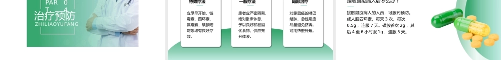 鼠疫防治科普知识宣传培训PPT课件（带内容）.pptx
