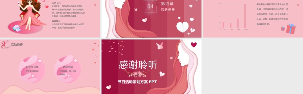 粉色大气38女神节活动策划PPT课件（带内容）.pptx